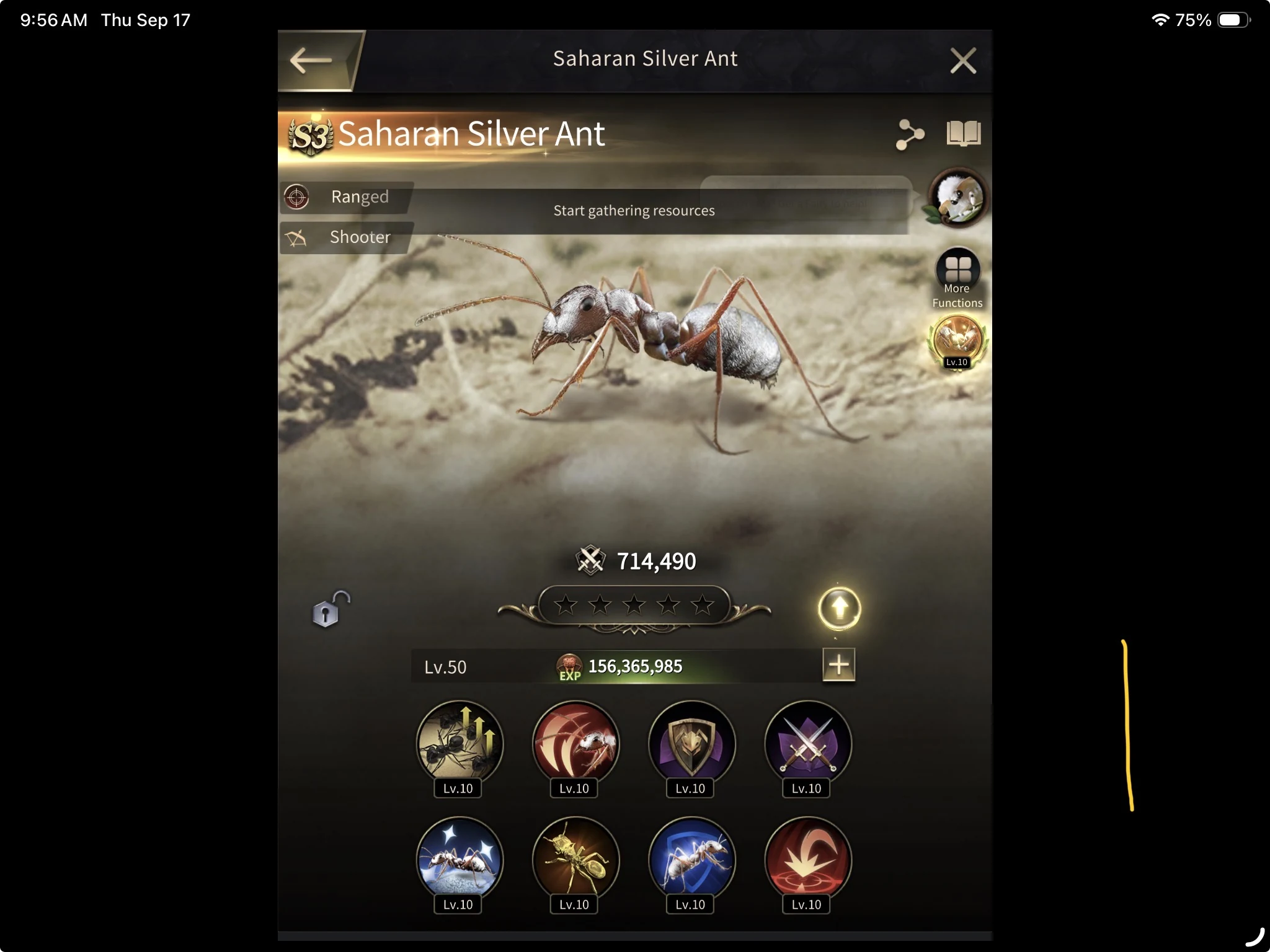 Saharan Silver Ant verified in-game profile image